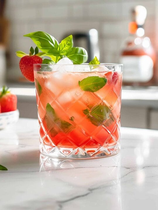 Best Strawberry Smash Cocktail