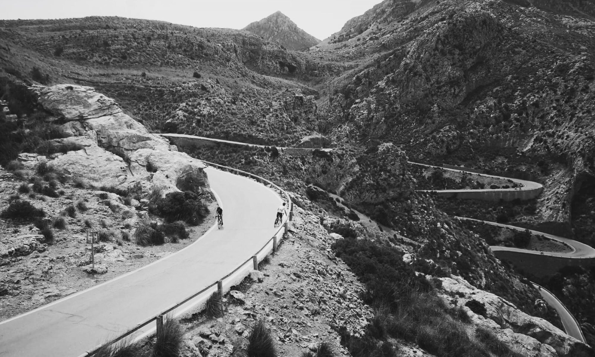 Climbing Sa Calobra