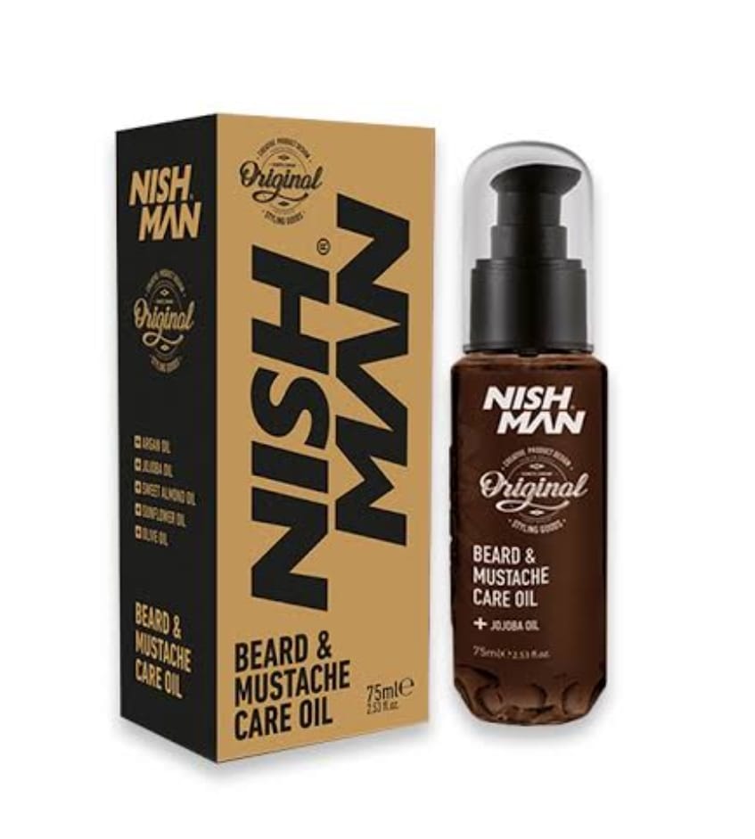 NISH BEARD & MUSTACHE CARE OIL Noag's Market