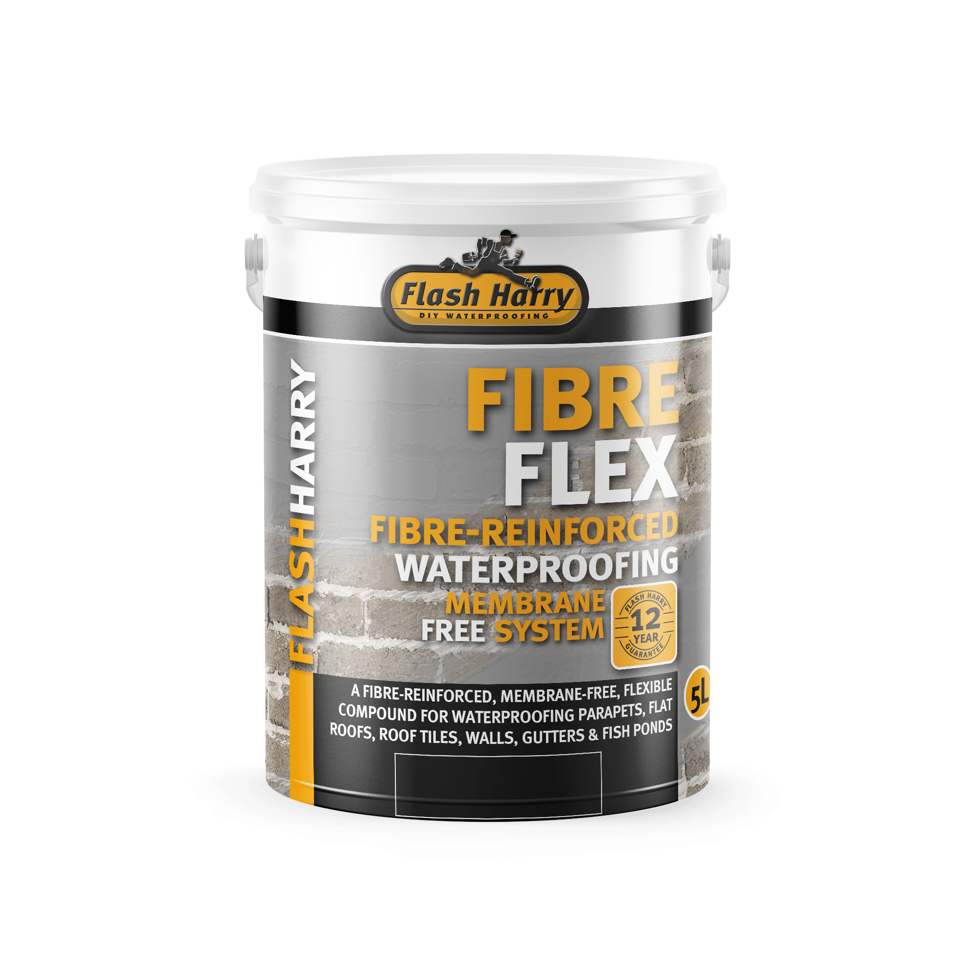 Flash Harry Fibre Flex Brown 25lt - Noag's Market
