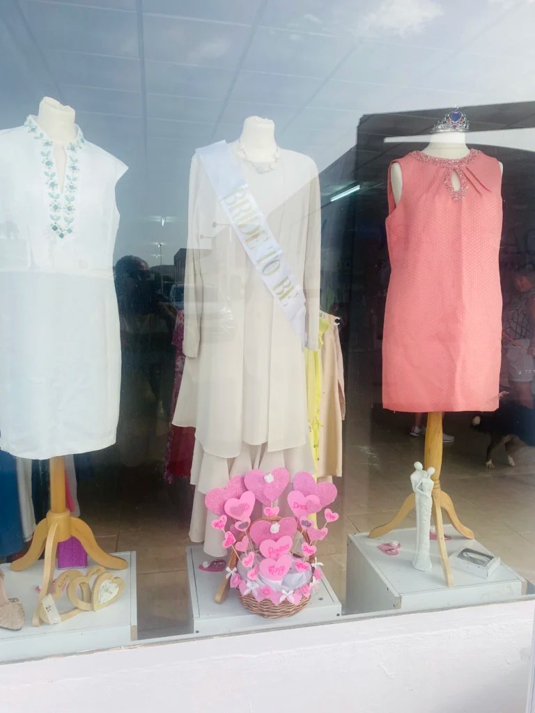 Wedding themed shop window 202607