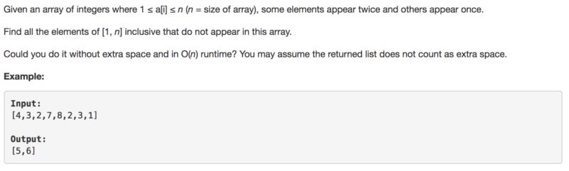 Find All Numbers Disappeared In An Array Leetcode 448 Interview - Space Pictures - Modern Full HD Collection