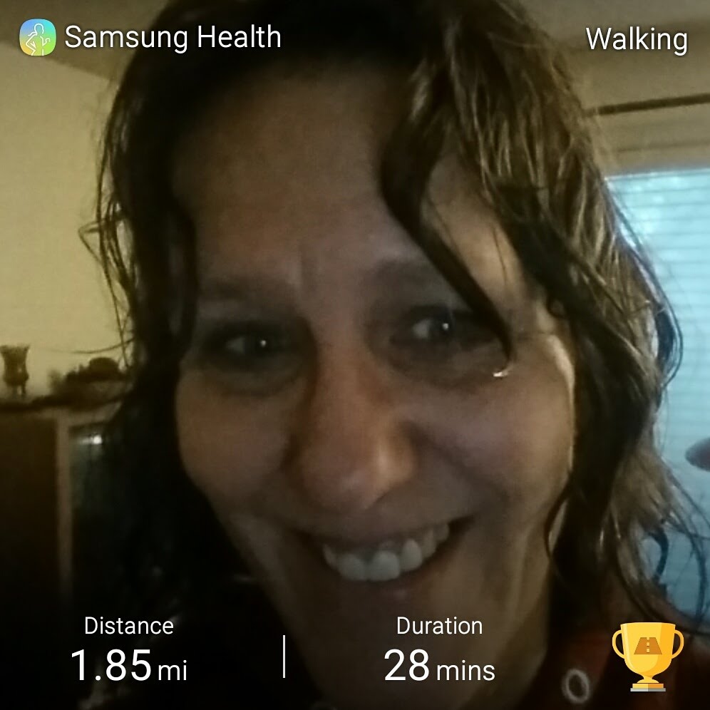 even the rain didn't stop me from walking