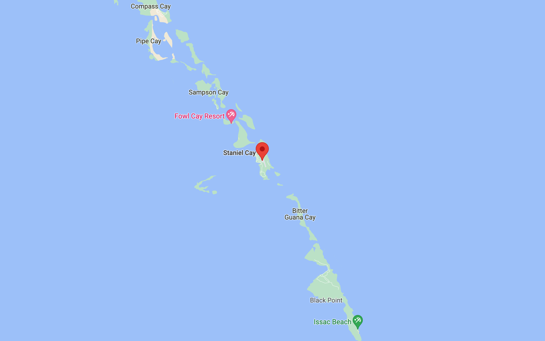 Staniel Cay Bahamas Map Staniel Cay Tours To The Bahamas Swimming Staniel Cay Map 