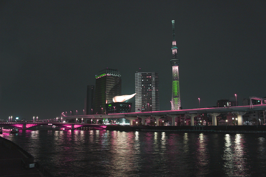 Gif 東京の夜景のgifアニメ Gif Blog Nobon