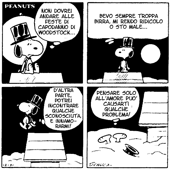 Gratuito immagini Festa Di Capodanno Peanuts il piu cool da parte di