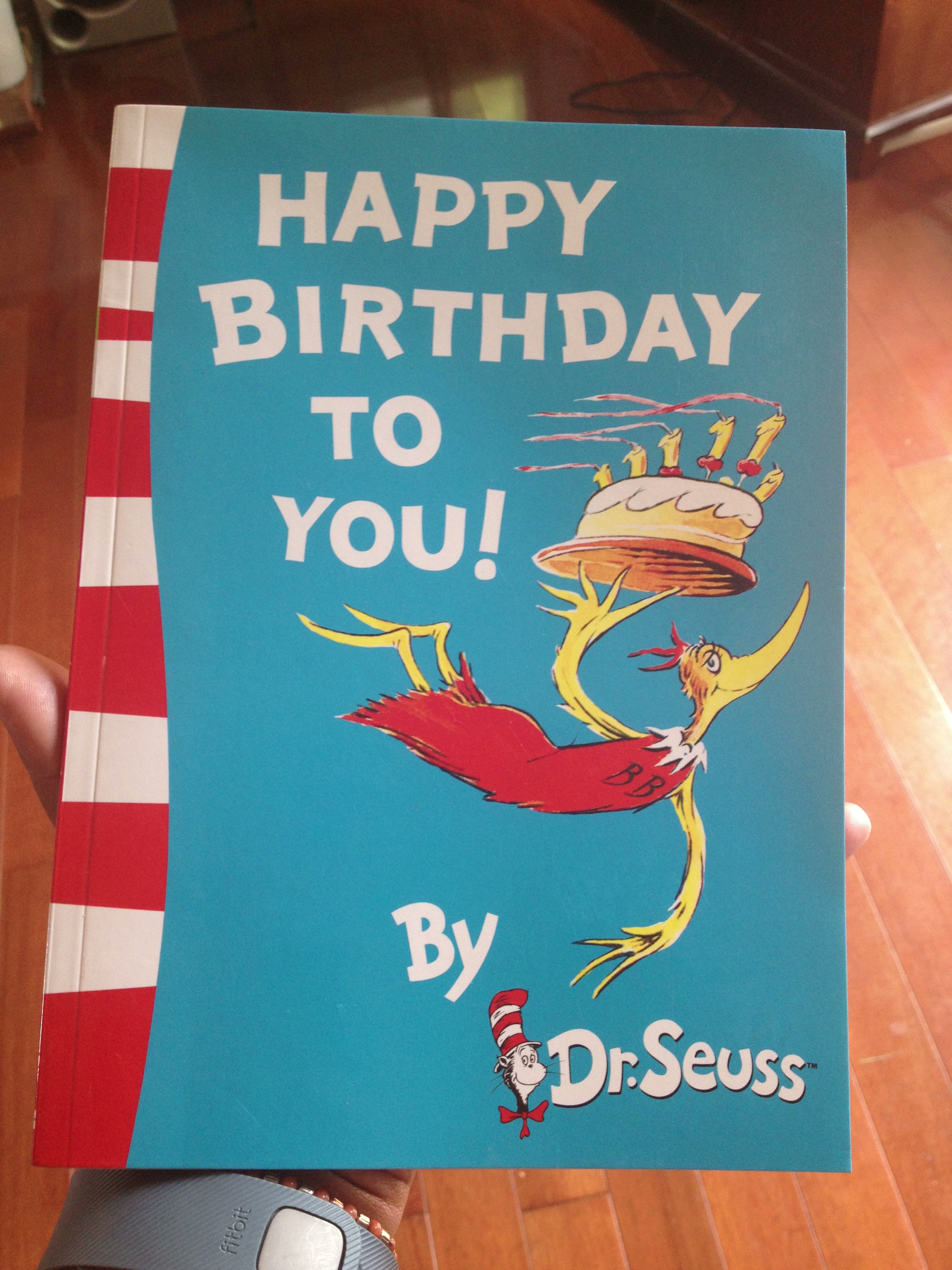 Obligatory birthday reading from a friend