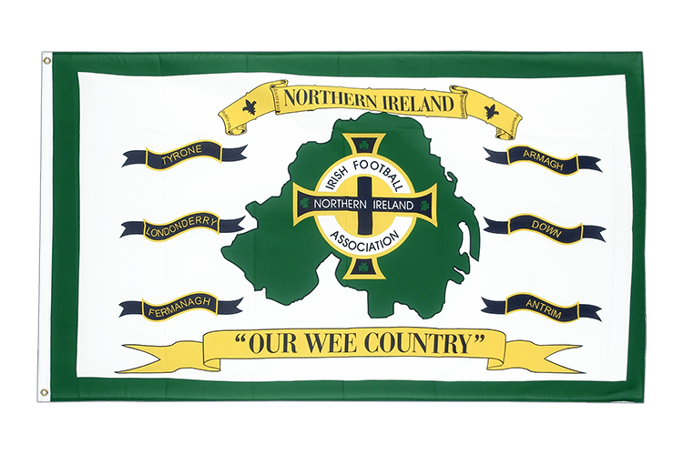 Amazon.fr ✓ livraison & retours gratuits possible (voir . Acheter Drapeau Irlande du Nord Association de football ...