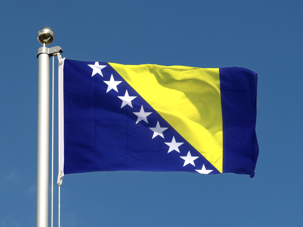 Drapeau Bosnie-HerzÃ©govine - Acheter Drapeau Bosnien pas cher