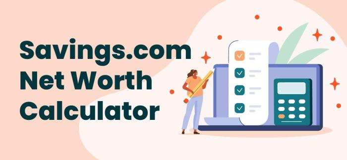 Net Worth Calculator Calc net worth