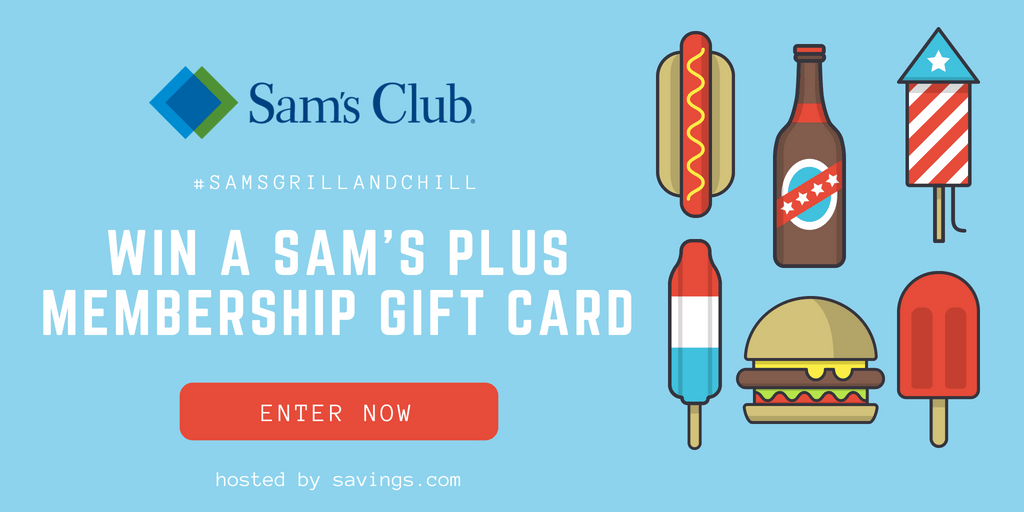 Sam's Club Grill and Chill Savings and Membership Card Giveaway
