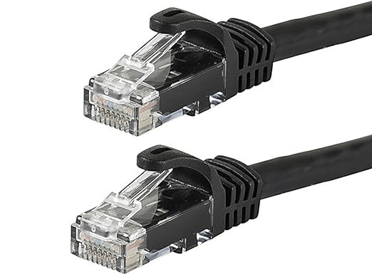 Cat6 10ft Black Patch Cable