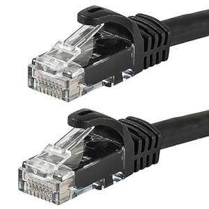 Cat6 10ft Black Patch Cable