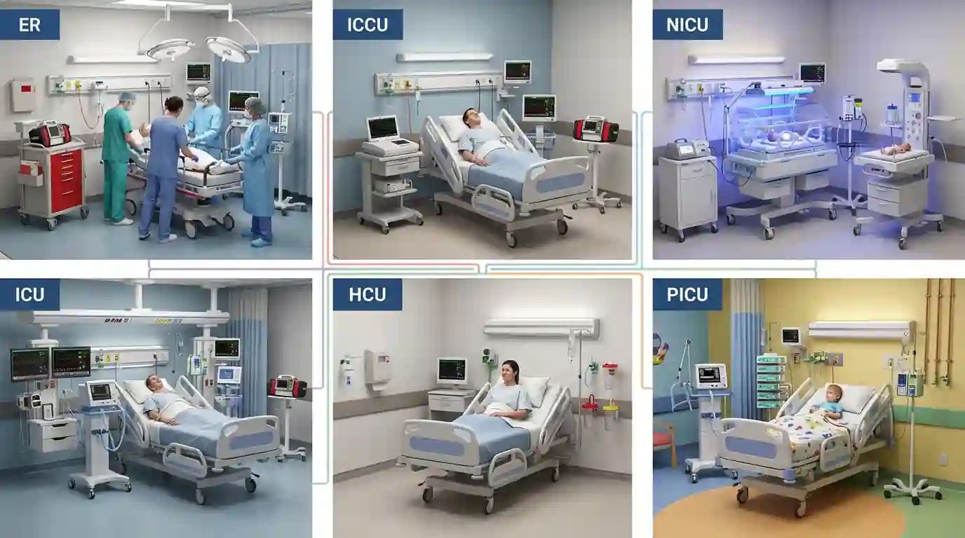 mengenal perbedaan ruangan yang ada di rumah sakit
