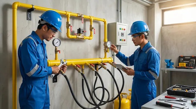 INSTALASI GAS SENTRAL LPG
