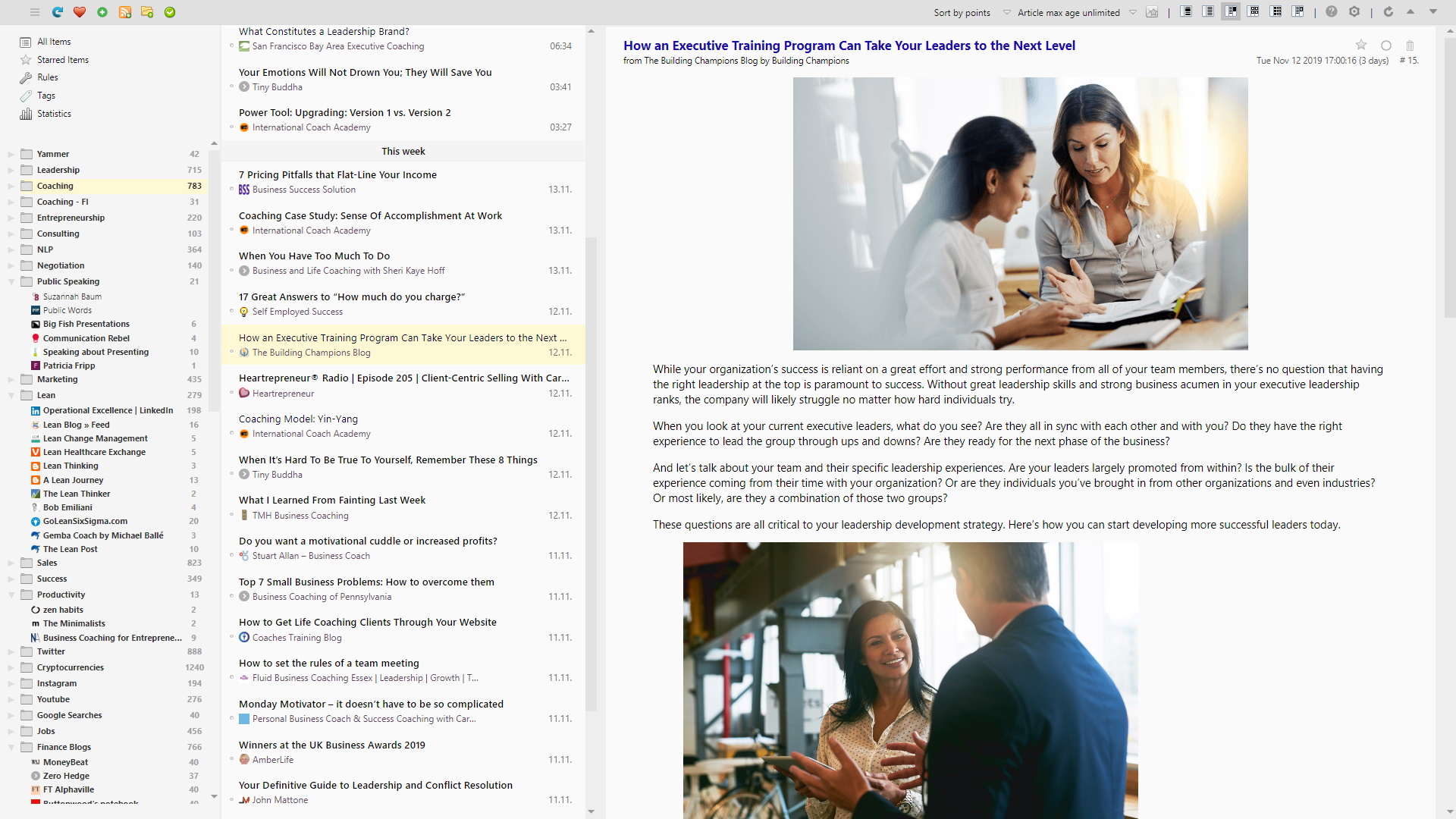 Feedbro Rss Feed Reader With Built In Rule Engine