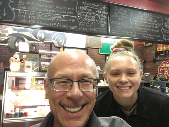 Morgan wanted to "Photo Bomb"