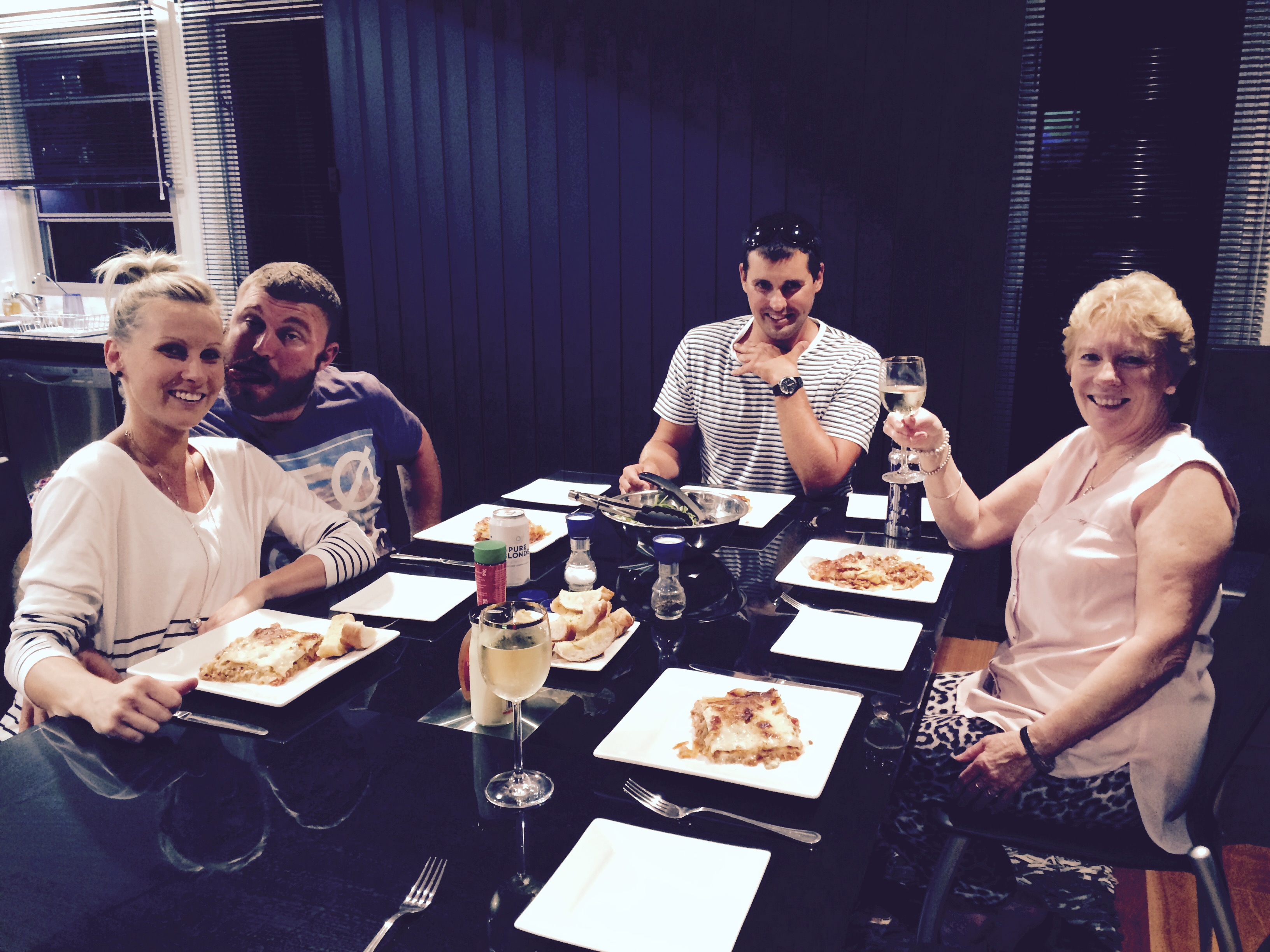 Home made lasagne! Thanks mum x