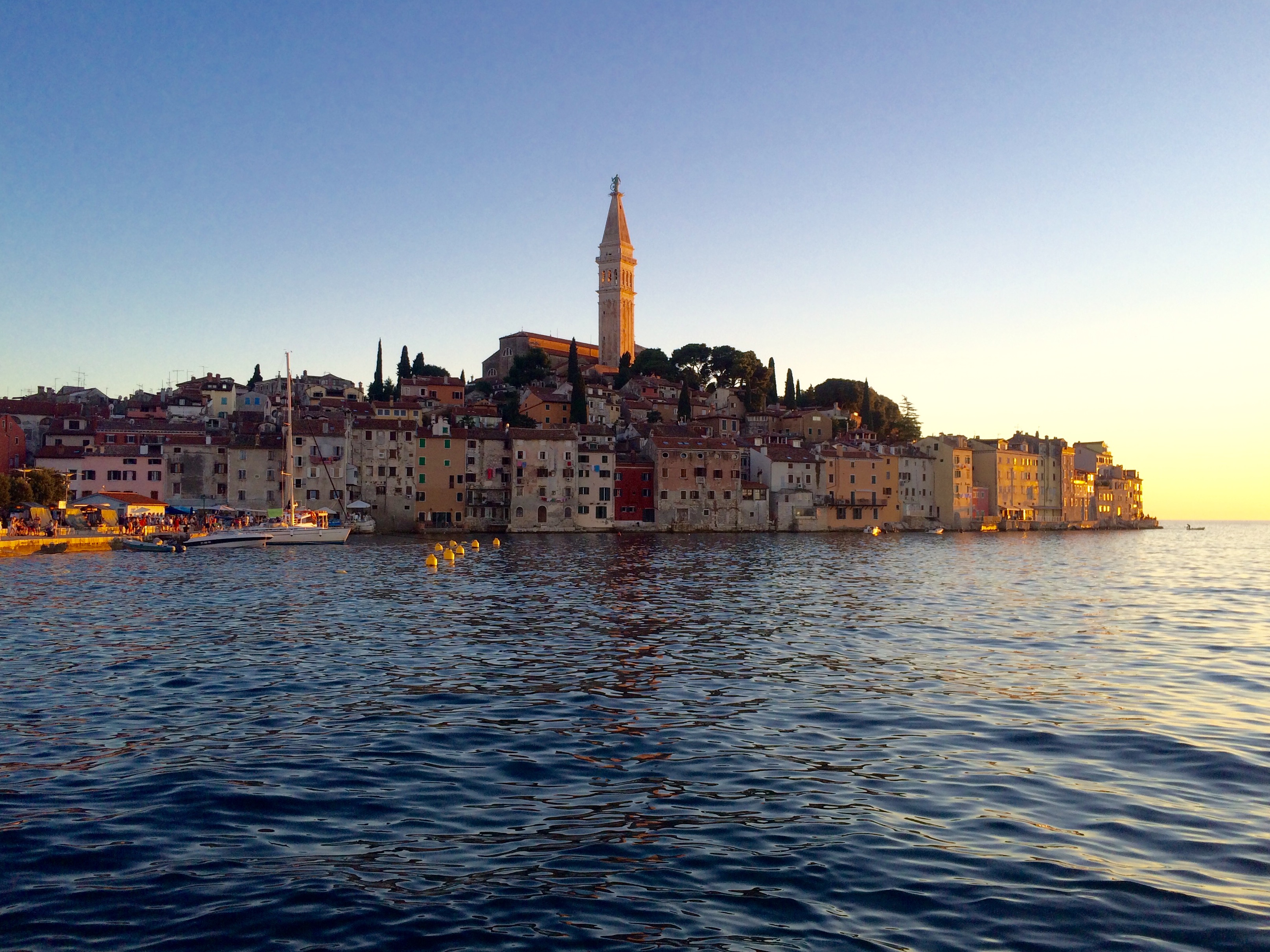 Rovinj at sunset