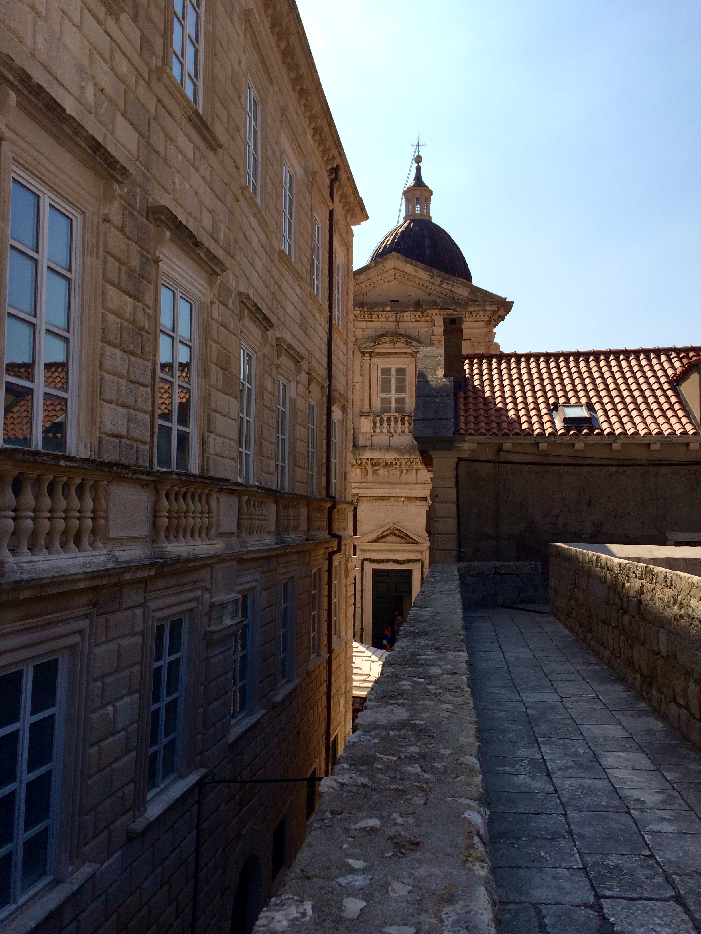 Part of the city walls