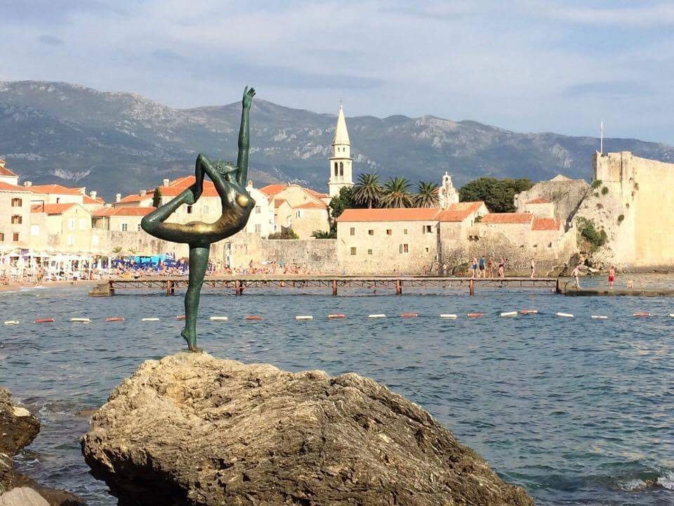 Not sure why this statue is a symbol of Budva?!