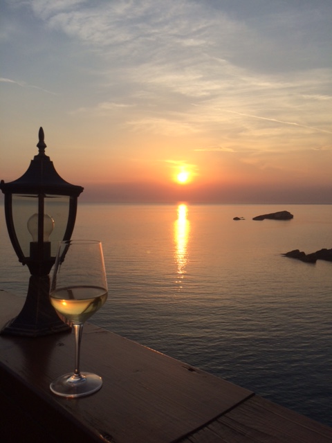 Sunset in Ulcinj, Montenegro