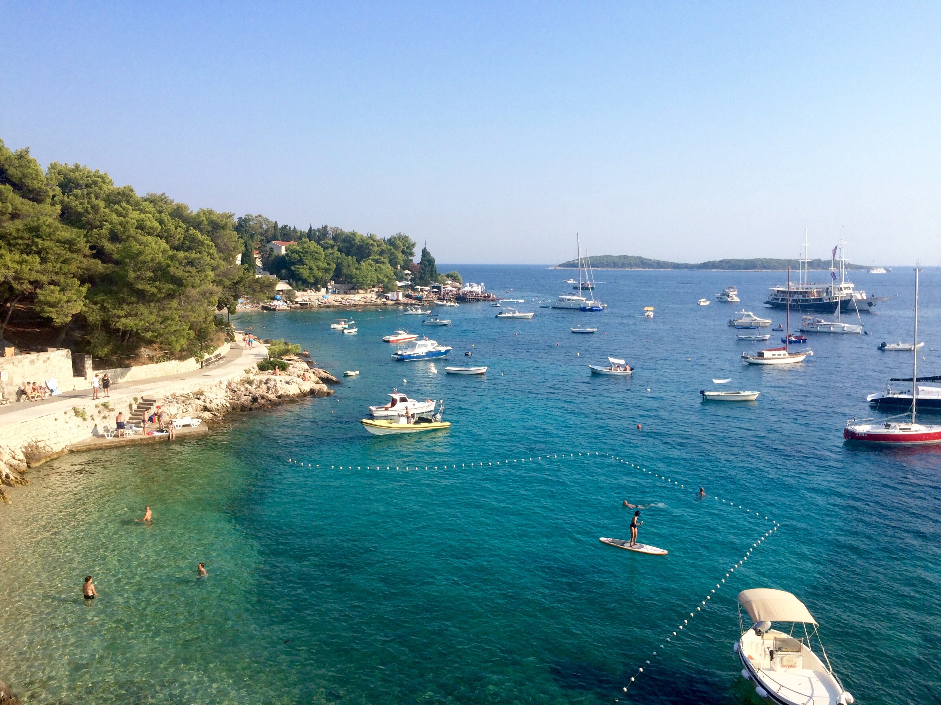 Our local beach near our apartment