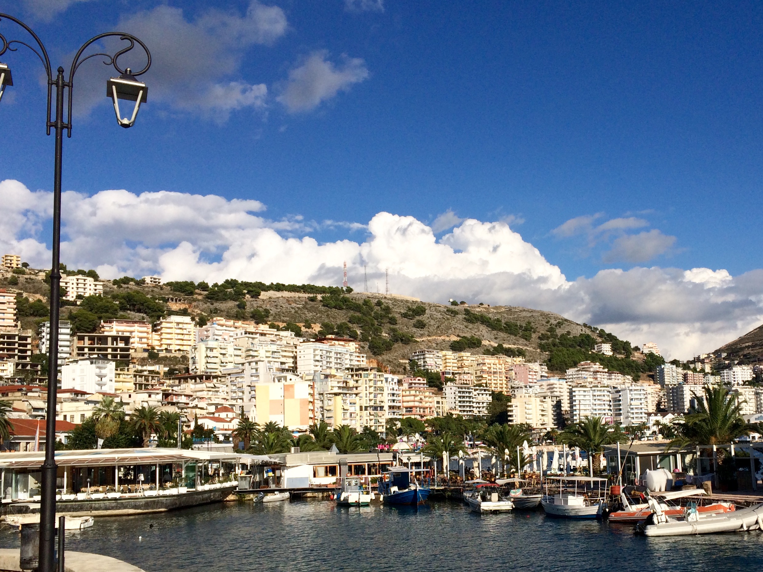 Sarande Harbour on the Ionian Sea