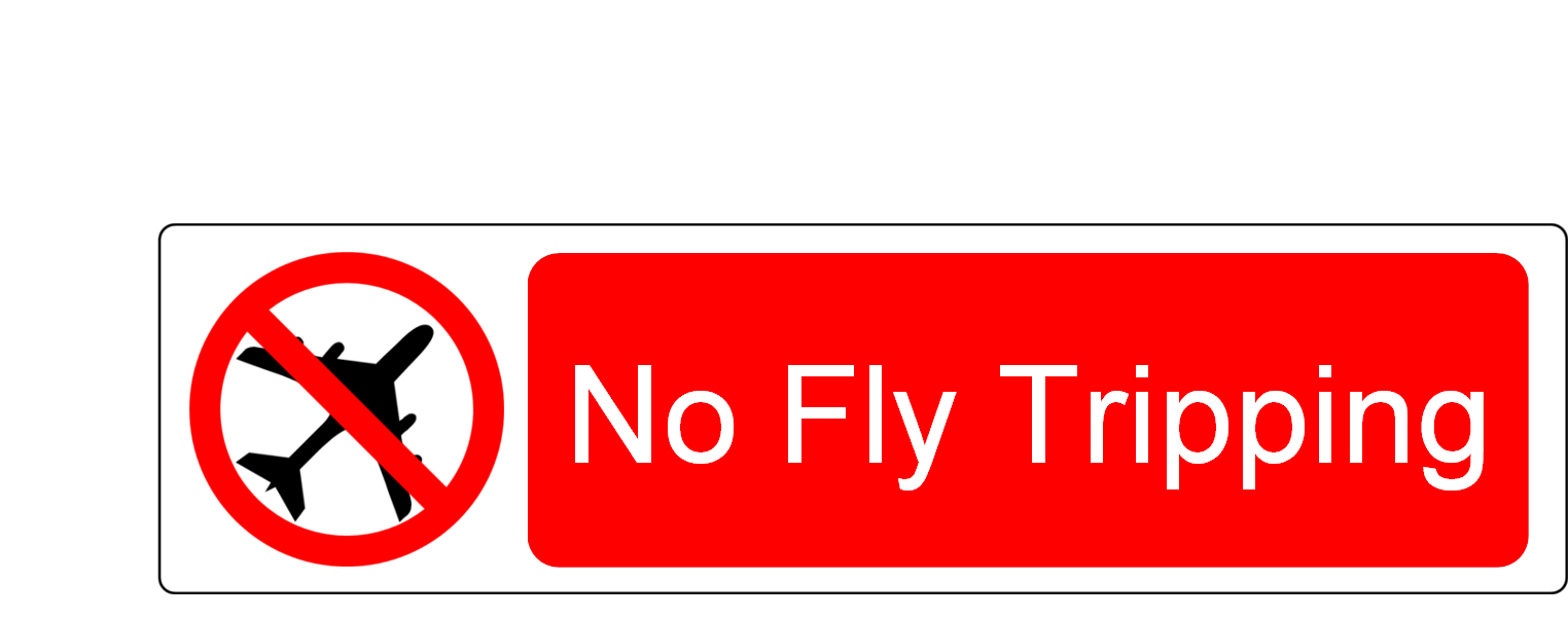 No Fly Tripping sign