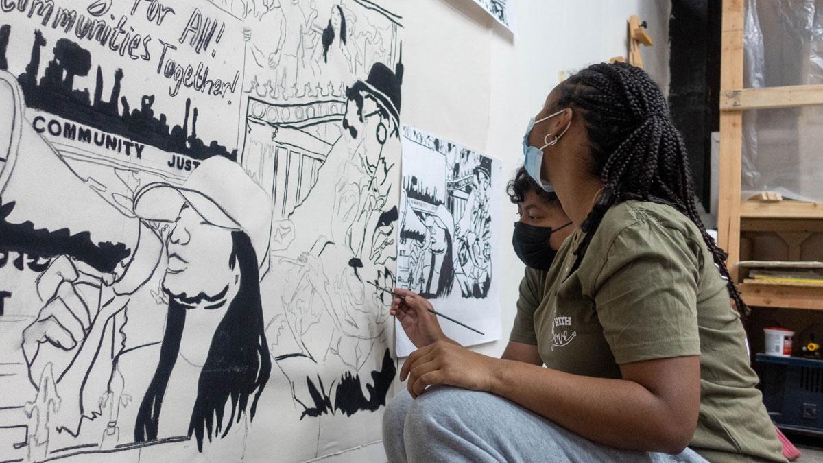 Khmer girls in action