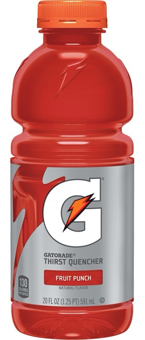 Red Gatorade drink