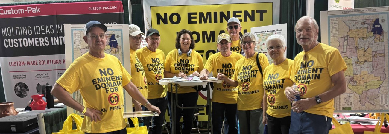 CAHGP campaigns to end eminent domain for CO2 pipelines
