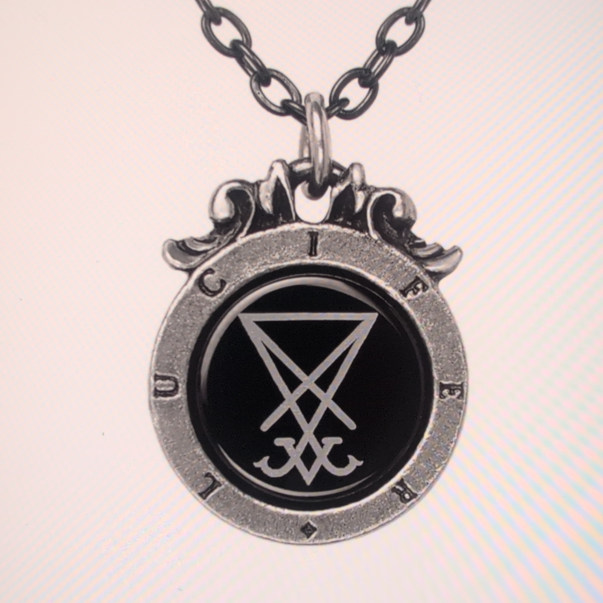 Alchemy Seal Of Lucifer Pendant **