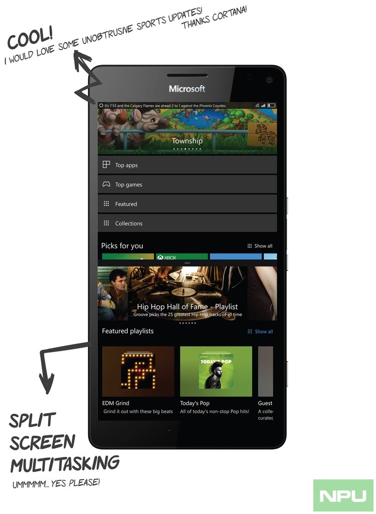 Redstone 2 split-screen
