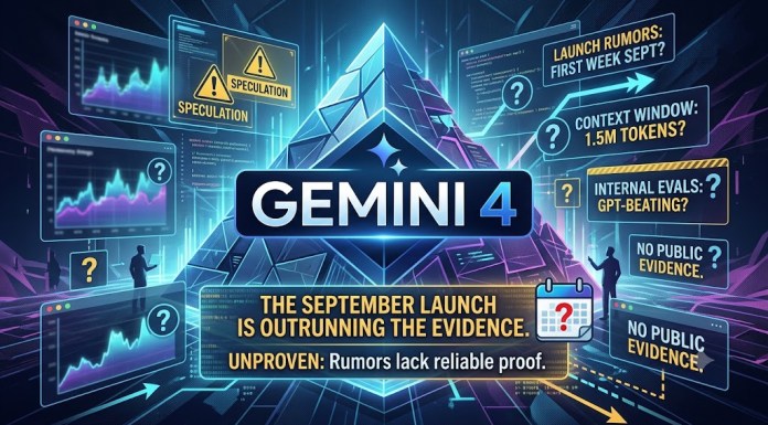 Gemini 4 Leak: The September Launch Is Outrunning the Evidence