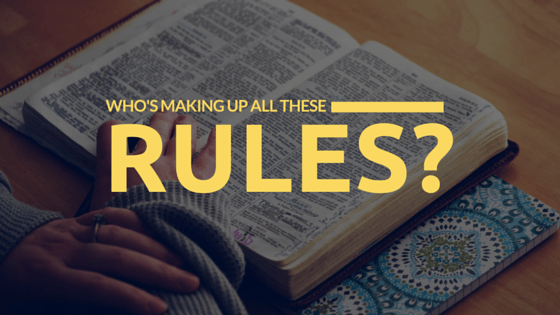 20160710 Blog - NLC Blog - Who's Making Up All These Rules