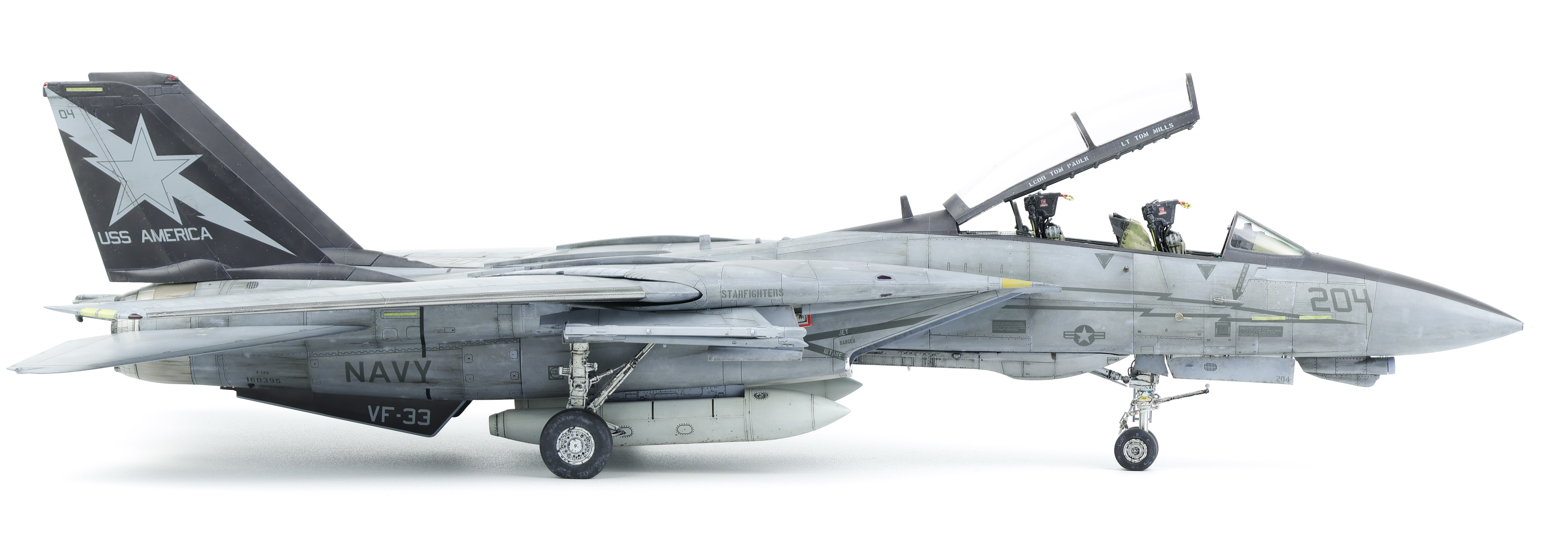 VF-33 F-14A: Completed Build - Nomad Models