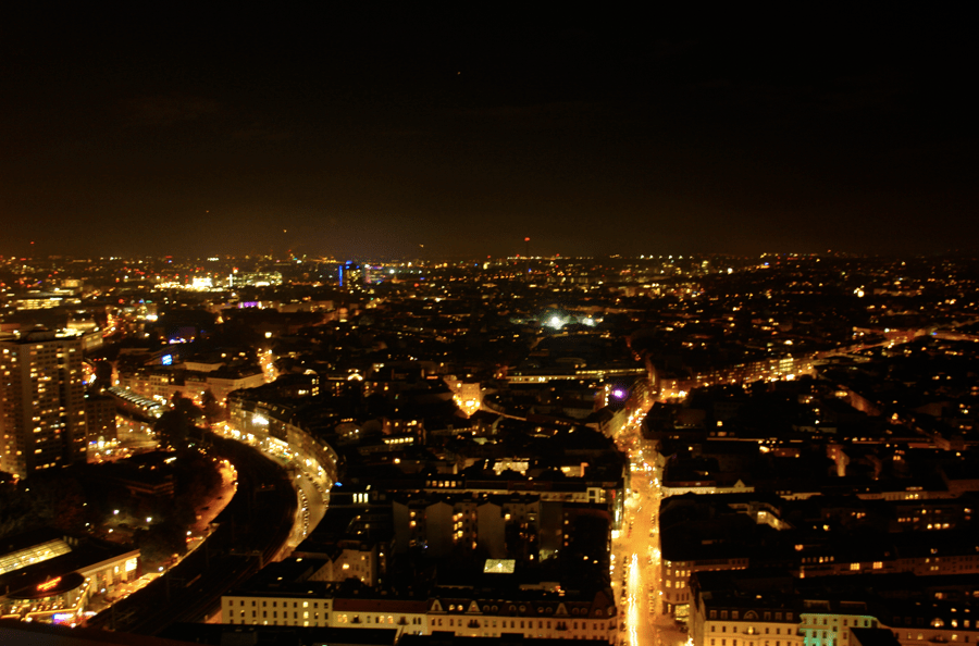 Festival of Lights from Park Inn, Alexanderplatz 4