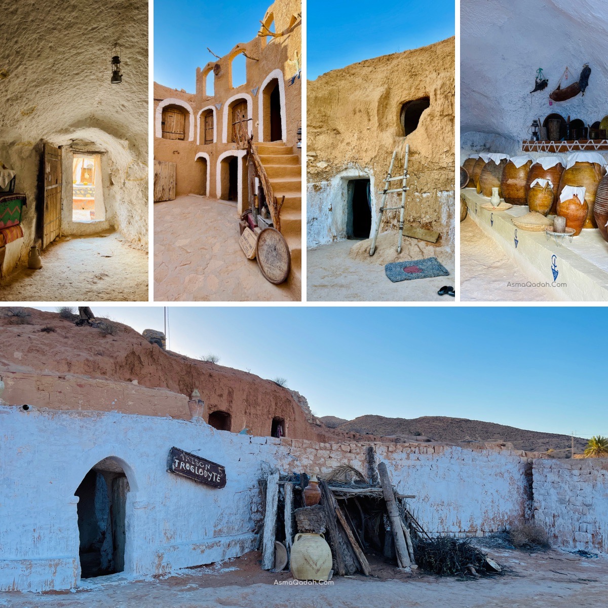 مساكن مطماطة العجيبة تونس