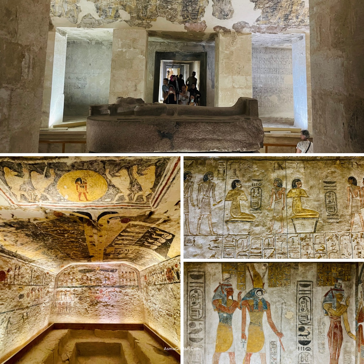 وادي الملوك الأقصر المعابد الفرعونية الآثار في المدينة القديمة مصر