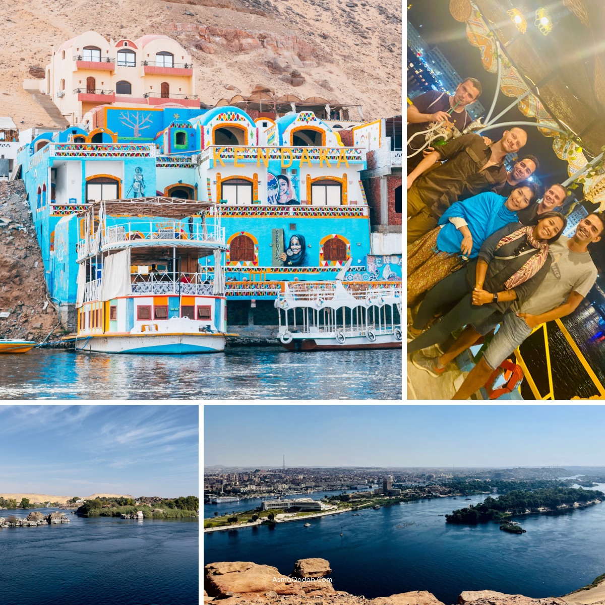 تجول في القرية النوبية في أسوان مصر   جزيرة الفِيلة