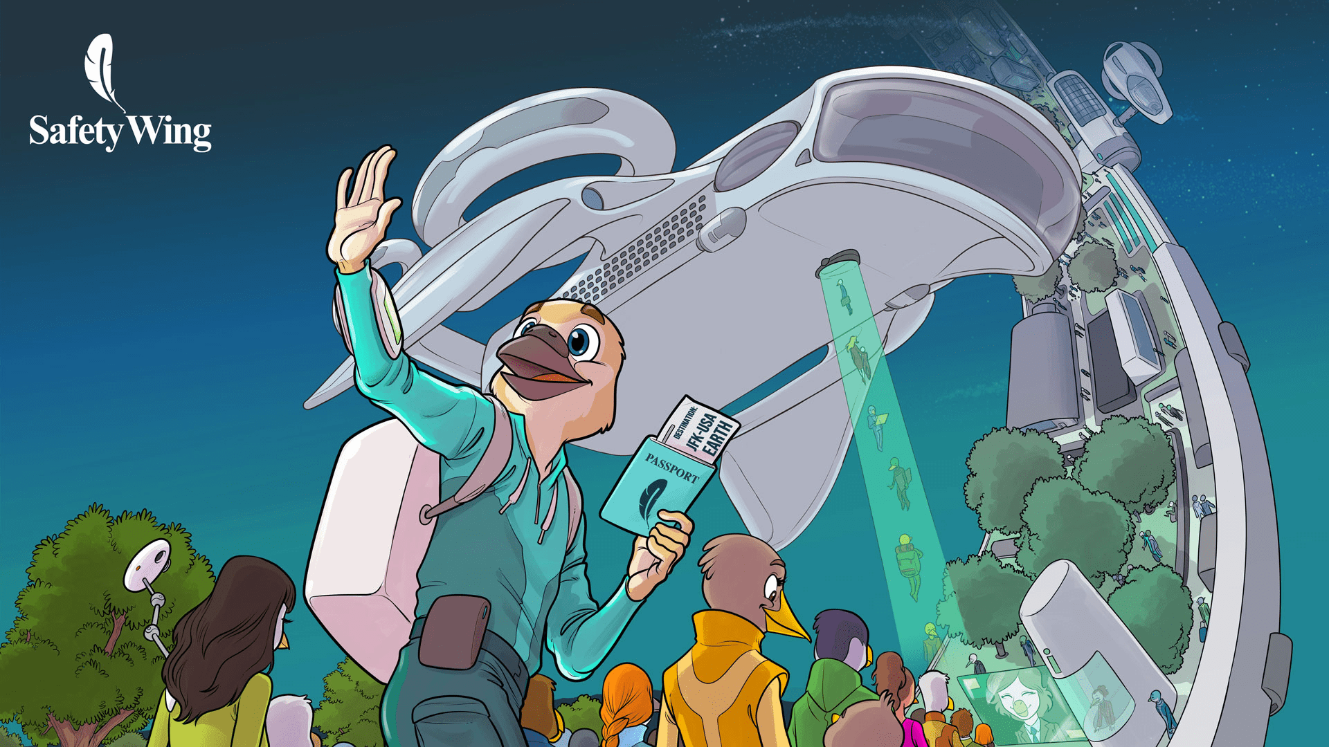 كيف ساعدتني سيفتي وينج في سفري كرحالة رقمية