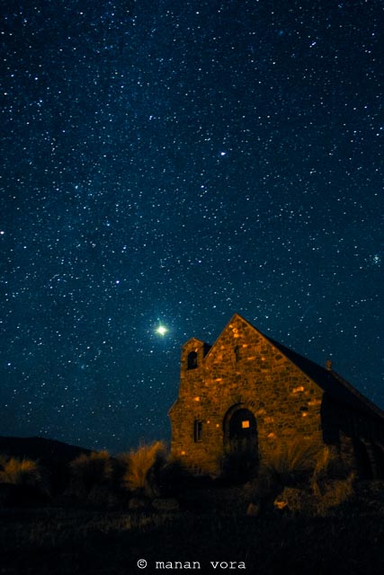 starry gazing, tekapo