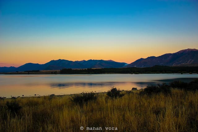tekapo sunset