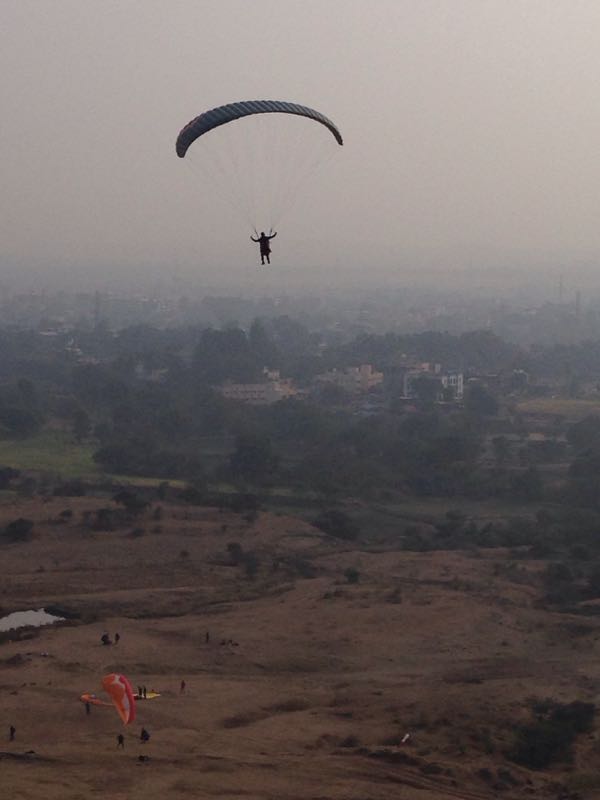 And finally the solo flight...