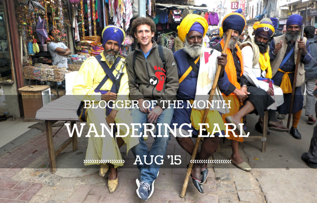 Wandering Earl Blogger of the Month