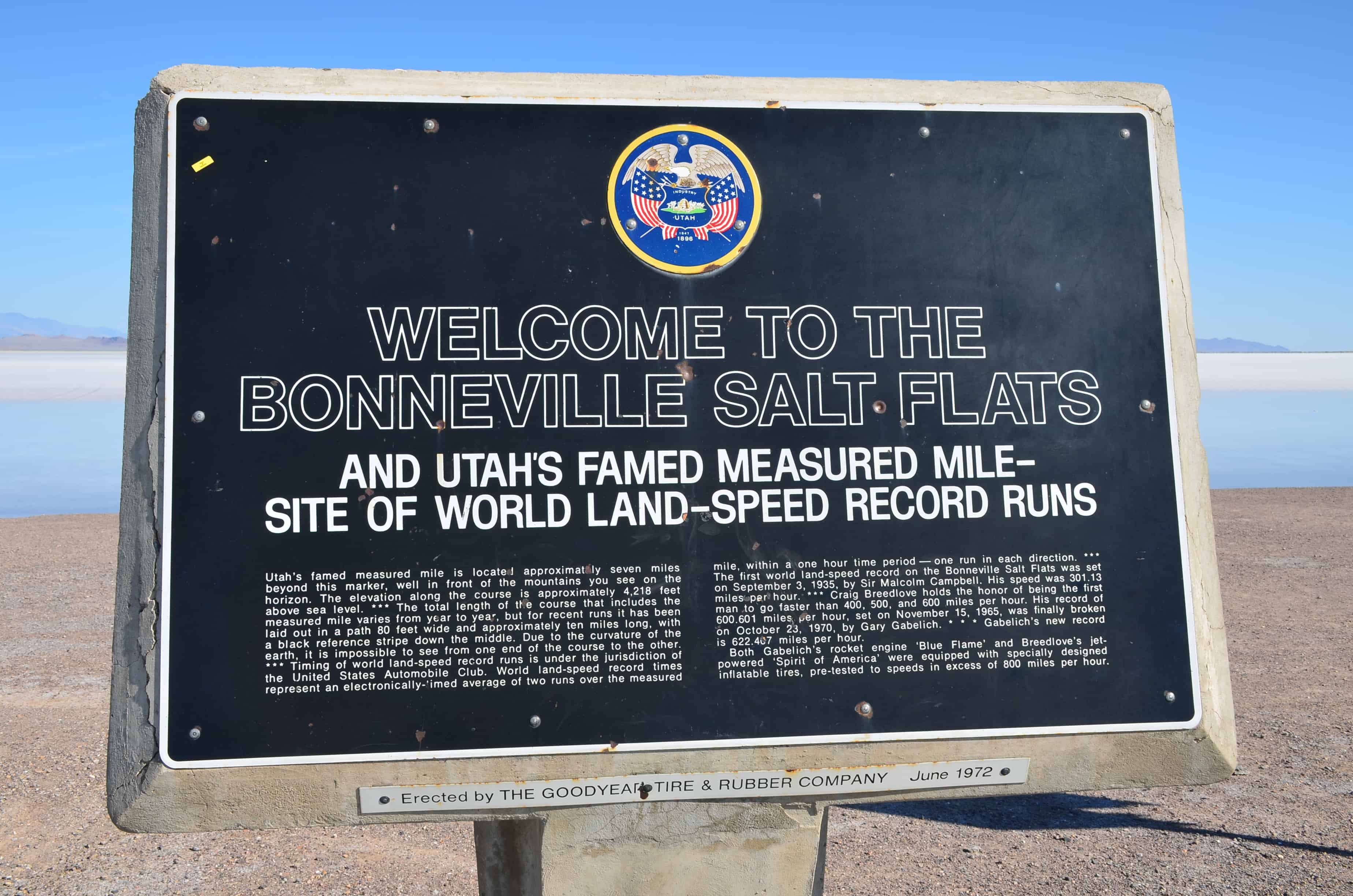 Bonneville Salt Flats Near Wendover Utah Nomadic Niko