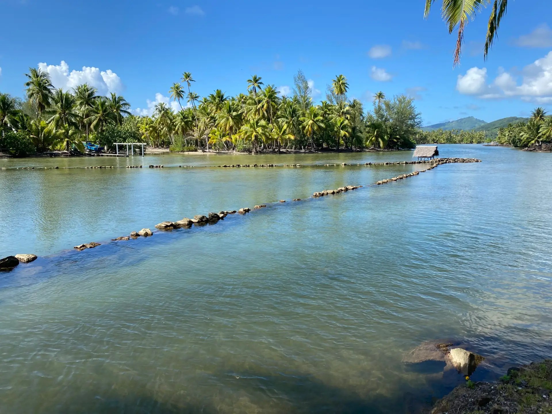 Huahine fishpond