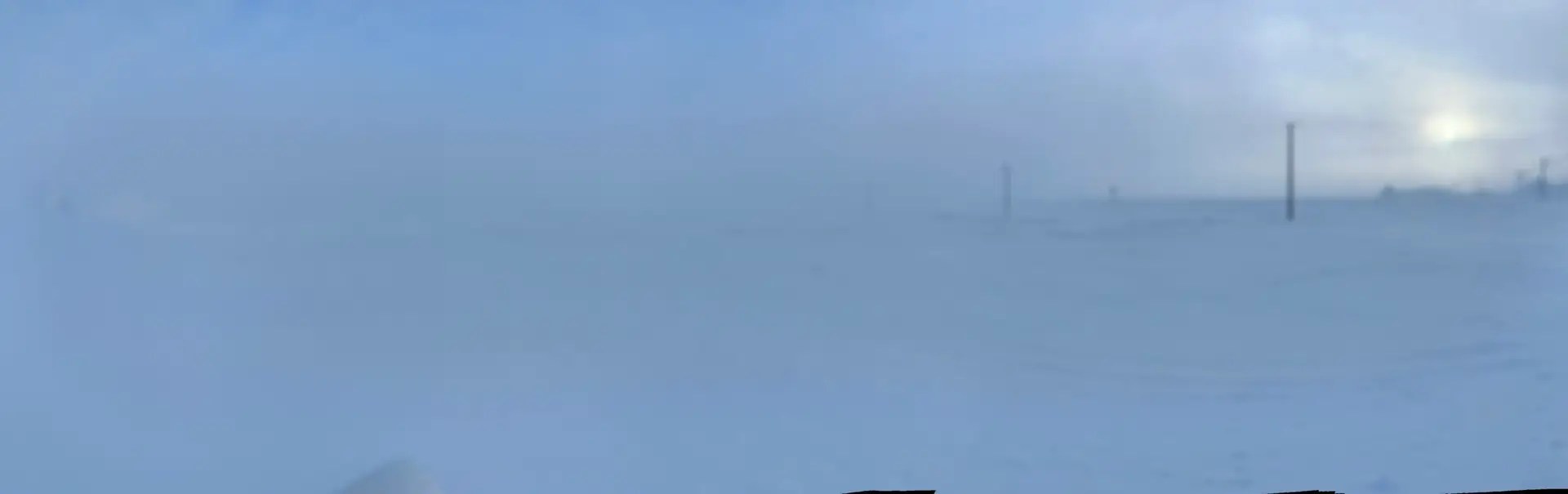 Really not the best weather, but at least we weren’t stuck on the tundra!