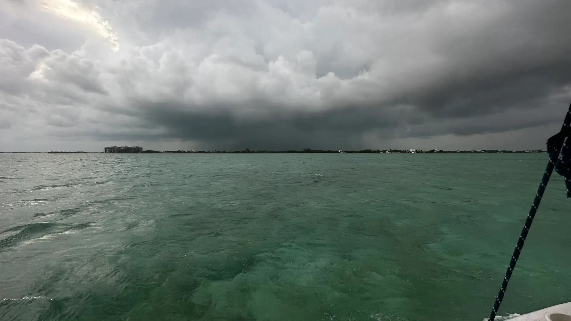 Getting closer to the storm